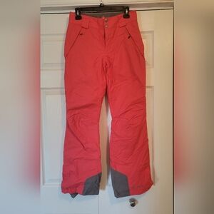 Columbia Women's Pink Snow Pants